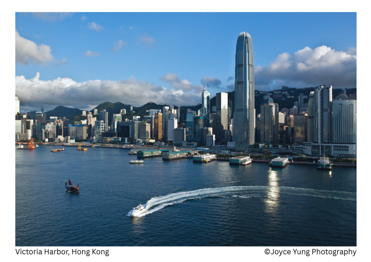 Hong Kong Iconic Landmarks Postcard