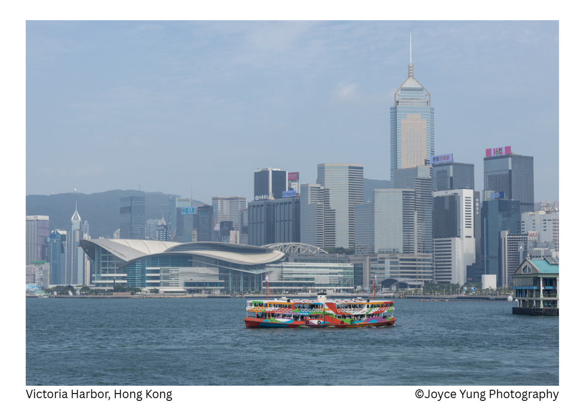 Hong Kong Iconic Landmarks Postcard