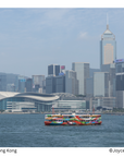 Hong Kong Iconic Landmarks Postcard