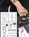 Jung Kook of BTS Temporary Tattoo Set | Bookazine HK