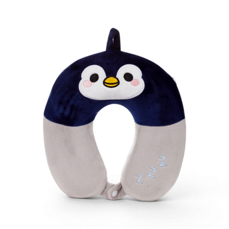 Kids Memory Foam Travel Neck Pillow - Penguin | Bookazine HK