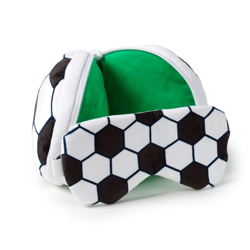 Football Kids Travel Pillow & Eye Mask | Bookazine HK