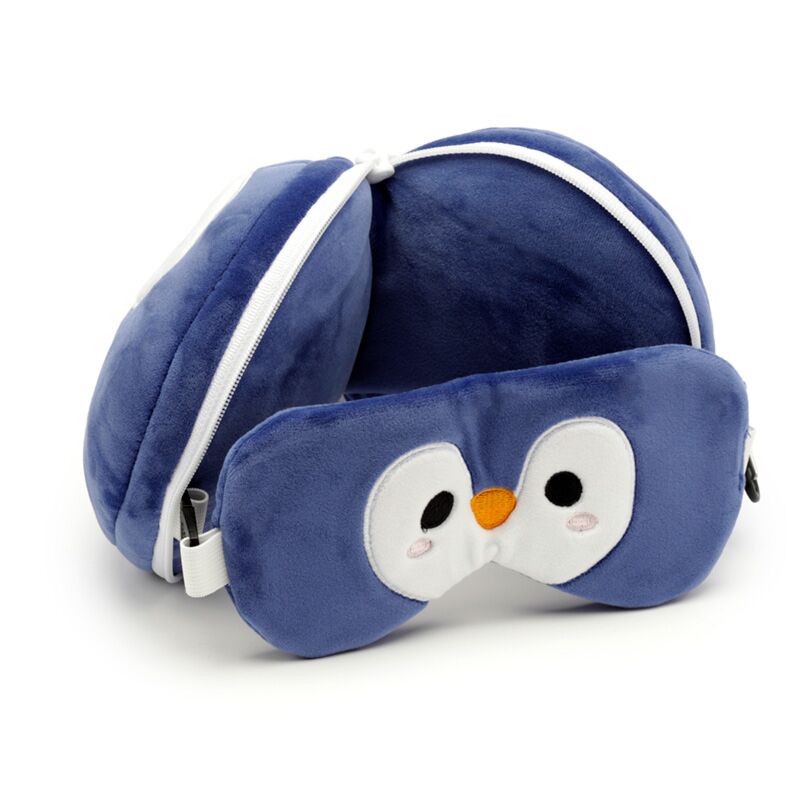 Penguin Kids Travel Pillow & Eye Mask | Bookazine HK