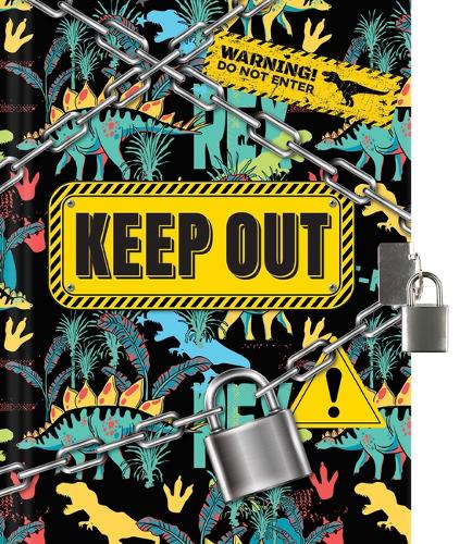 Keep Out! Locking Journal (Diary with Lock)