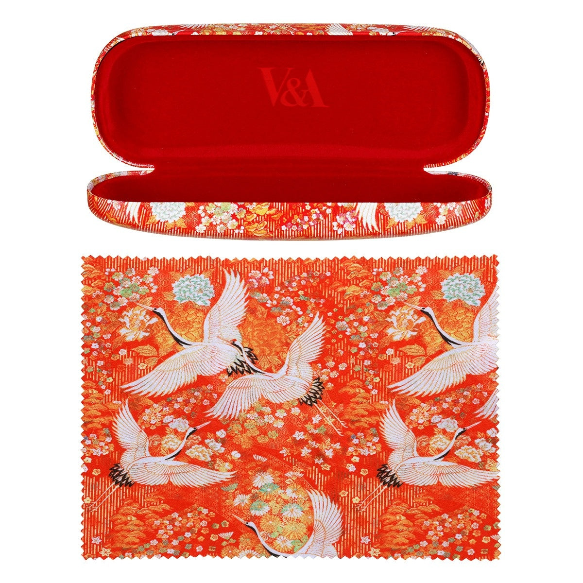 Kimono Cranes Glasses Case