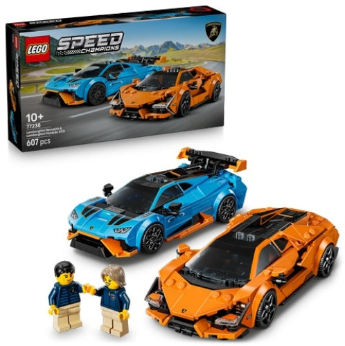 Lego Speed Champions: Lamborghini Revuelto & Huracan Sto | Bookazine HK