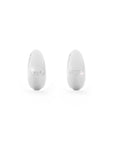 Love & Justice Half Hoop Earrings Silver| Bookazine HK