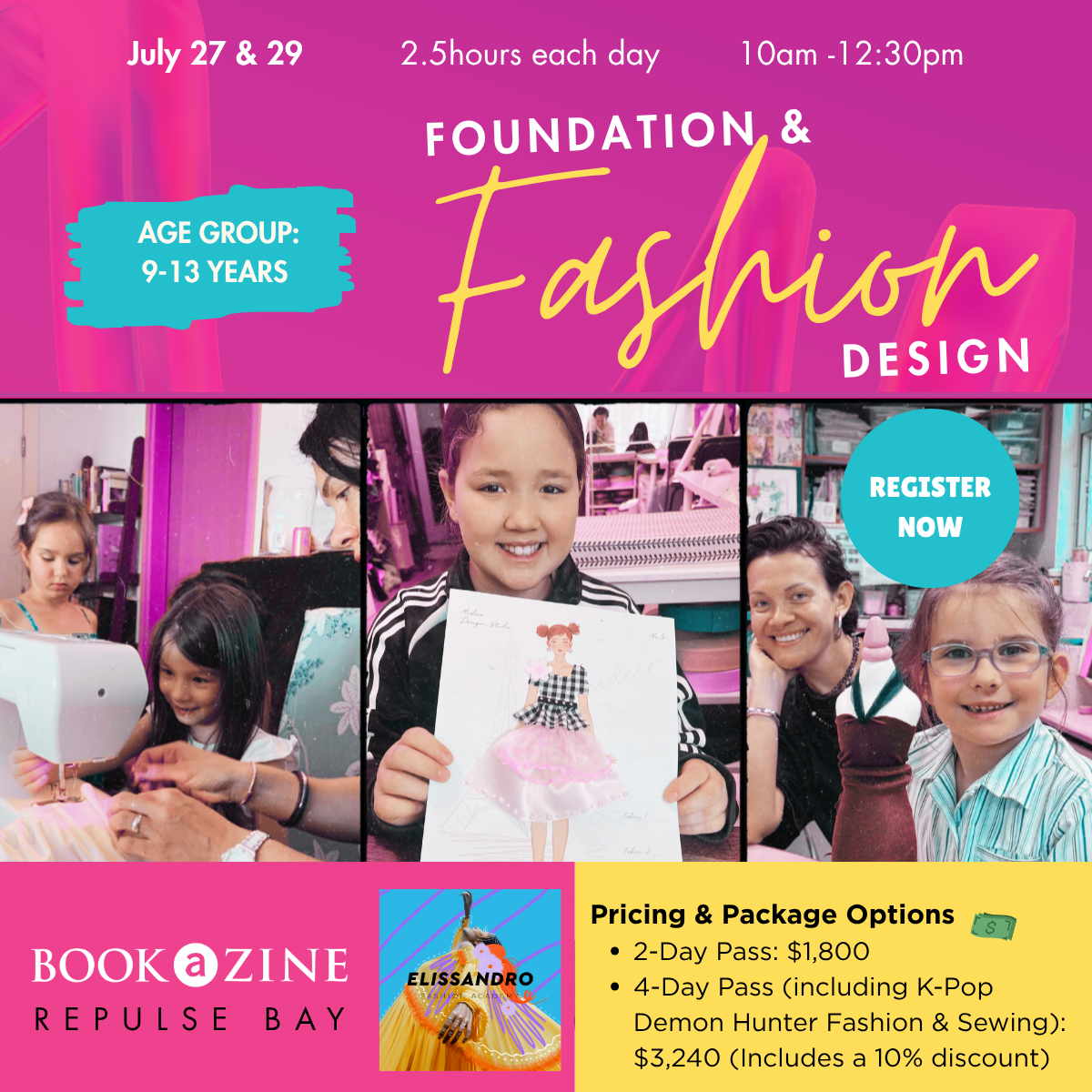 Fashion Summer Camp Bookazine x Elissandro Fashion Academy