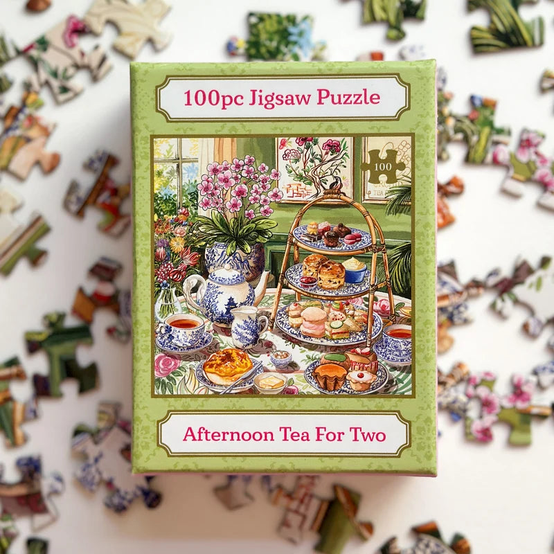 LRP 100pc Mini Puzzle Afternoon Tea For Two