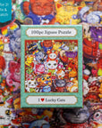 LRP 100pc Mini Puzzle I Love Lucky Cats