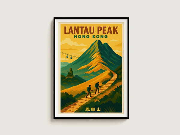 Lantau Peak A3 Art Print  | Bookazine HK