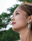 Leaf of Refuge Earrings -  Gold | Bookazine HK