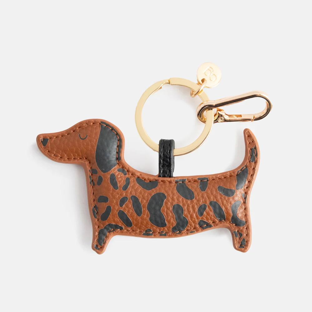 Leopard Sausage Dog Bag Charm | Bookazine HK