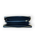 Hong Kong Lion, Cat, and Lantern Wallet - Black
