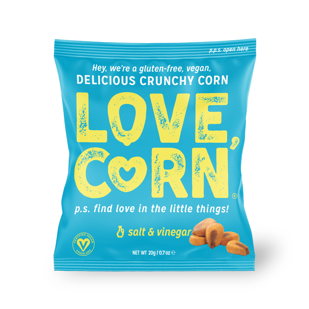 Love Corn - Salt & Vinegar 20G | Bookazine HK