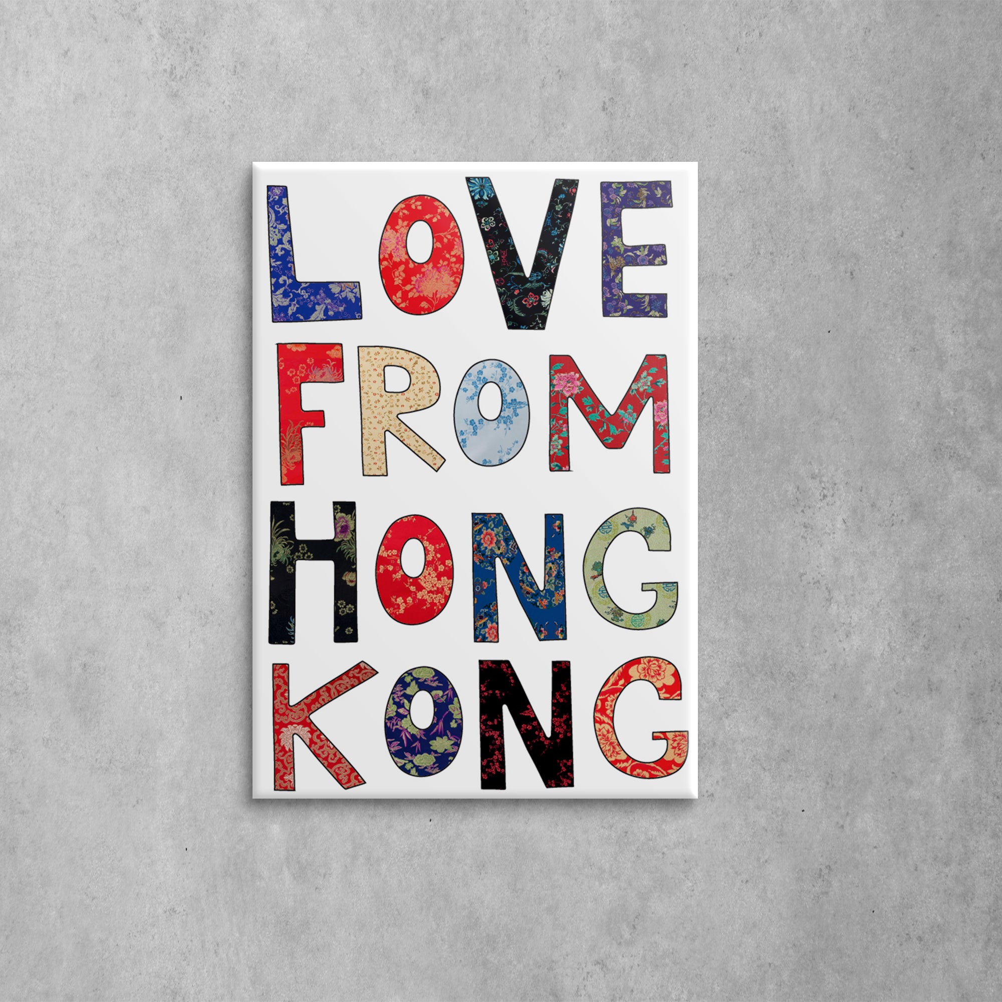 Love From Hong Kong Magnet | Bookazine HK