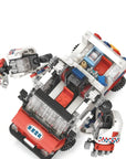 Hong Kong Ice Cream Truck (Music Edition) Building Blocks Robot