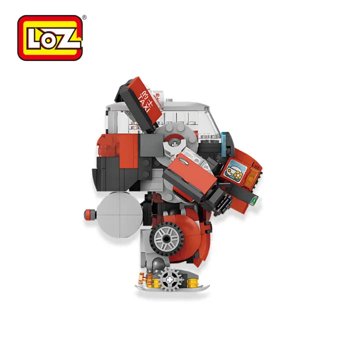 Hong Kong Taxi Building Blocks Robot