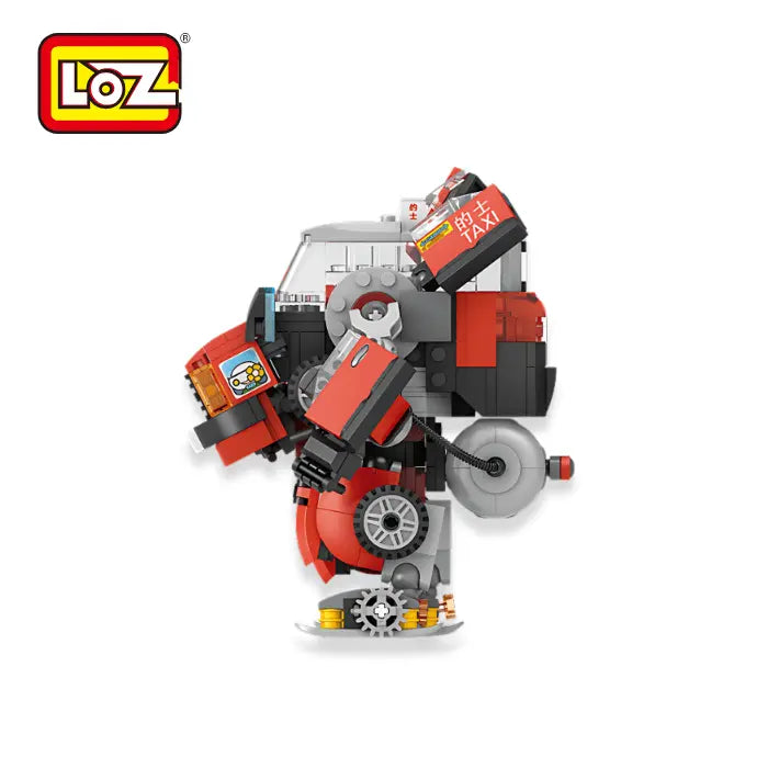 Hong Kong Taxi Building Blocks Robot