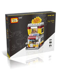 CD Warehouse Record Store Mini Building Blocks