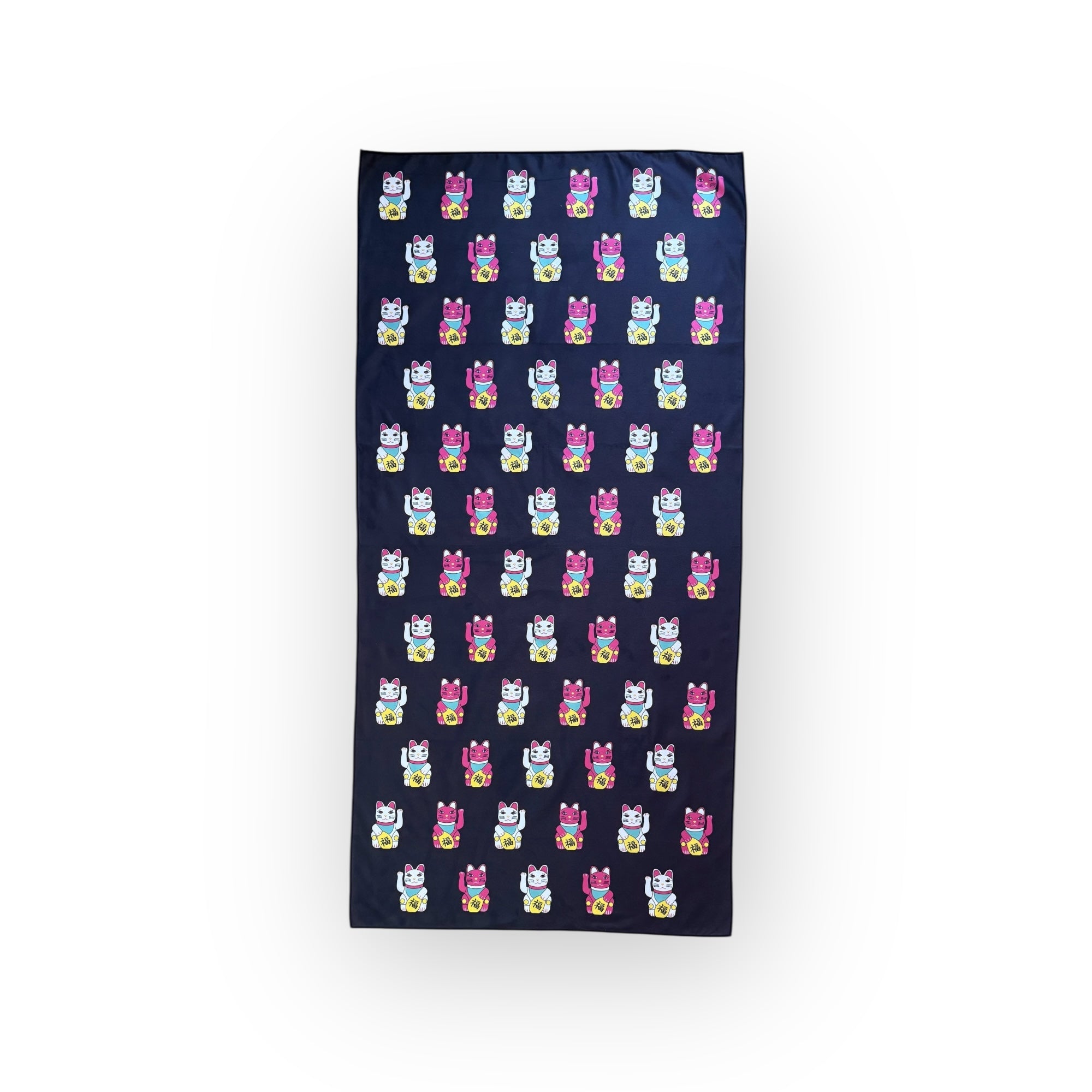 Tung Choi Street Lucky Cats Quick Dry Towel | Bookazine HK