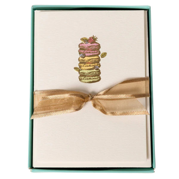 Blank Boxed Cards Macarons La Petite Presse 10Ct | Bookazine HK