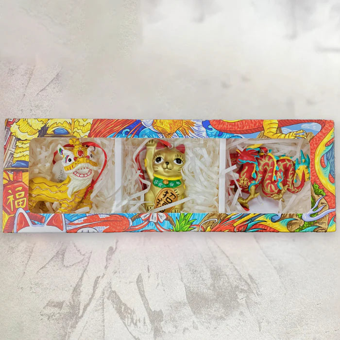Fortune Ornaments 3Pc Set | Bookazine HK