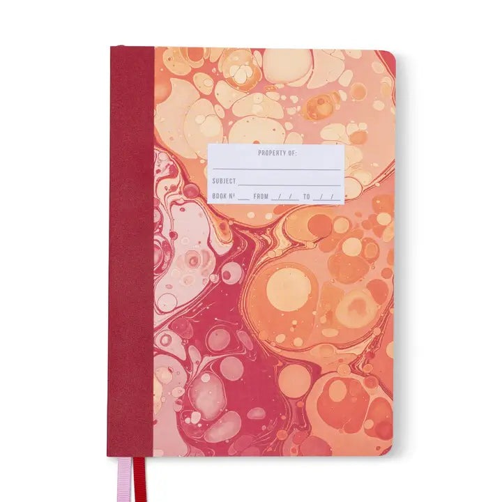 Marble Soft Cover Journal - Cherry Peach | Bookazine HK