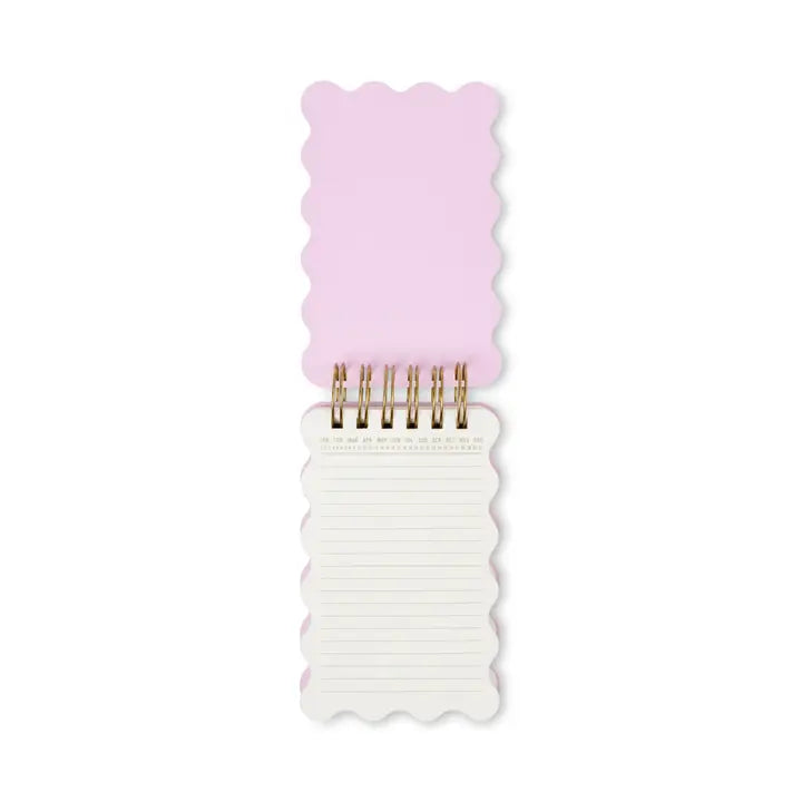 Marble Wavy Notepad - Cherry Peach | Bookazine HK