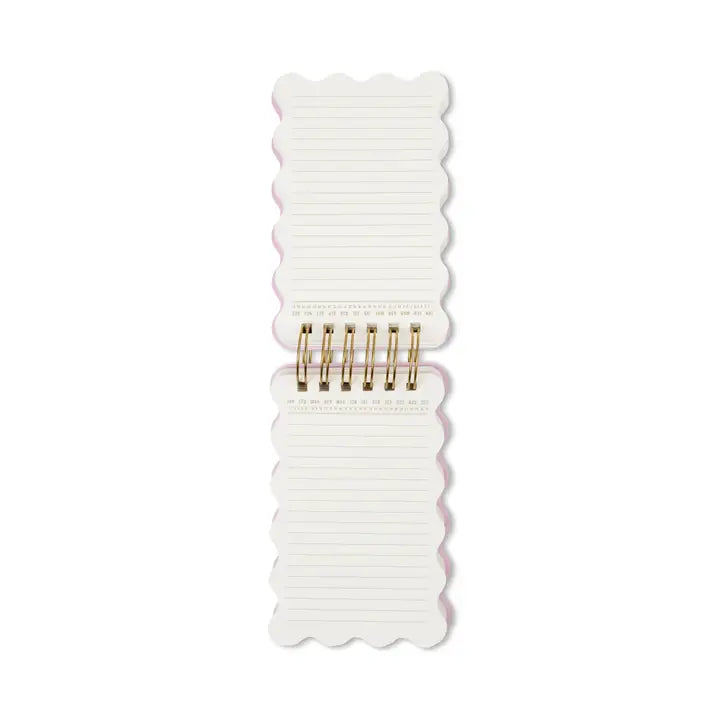 Marble Wavy Notepad - Cherry Peach | Bookazine HK