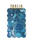 Marble Wavy Notepad - Teal | Bookazine HK