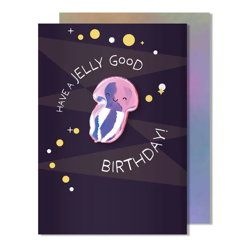 Jelly Fish Birthday Magnet Card | Bookazine HK