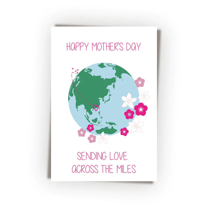 Sending Love Across The Miles Mother's Day Card | Bookazine HK