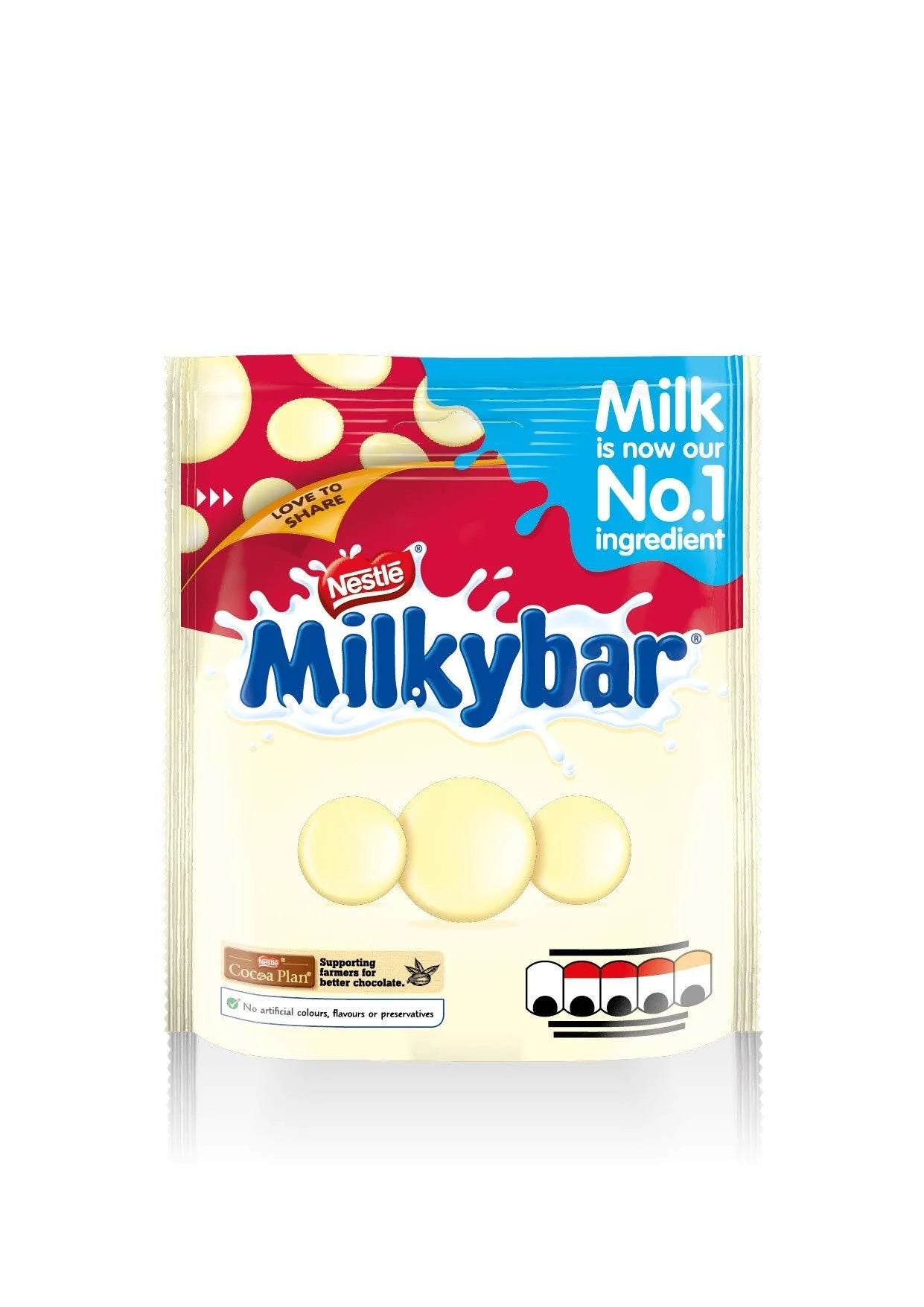 Milkybar Giant Milk Buttons Bag 85G | Bookazine HK