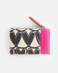 Mono Looped Hearts Card Holder Coin Purse | Bookazine HK