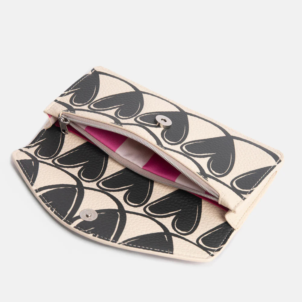 Mono Looped Hearts Envelope Purse | Bookazine HK