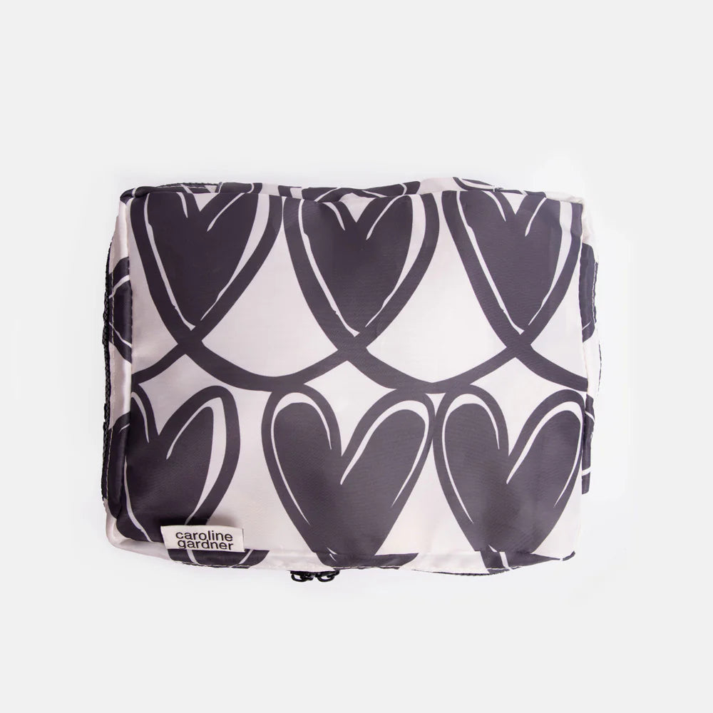 Mono Looped Hearts/Stripes Set of 3 Small Packing Cubes | Bookazine HK