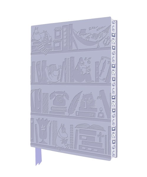 Moomin Bookshelves Artisan Art Notebook