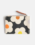 Multi Flower Charcoal Flat Lay Cosmetic Bag | Bookazine HK