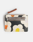 Multi Flower Charcoal Flat Lay Cosmetic Bag | Bookazine HK