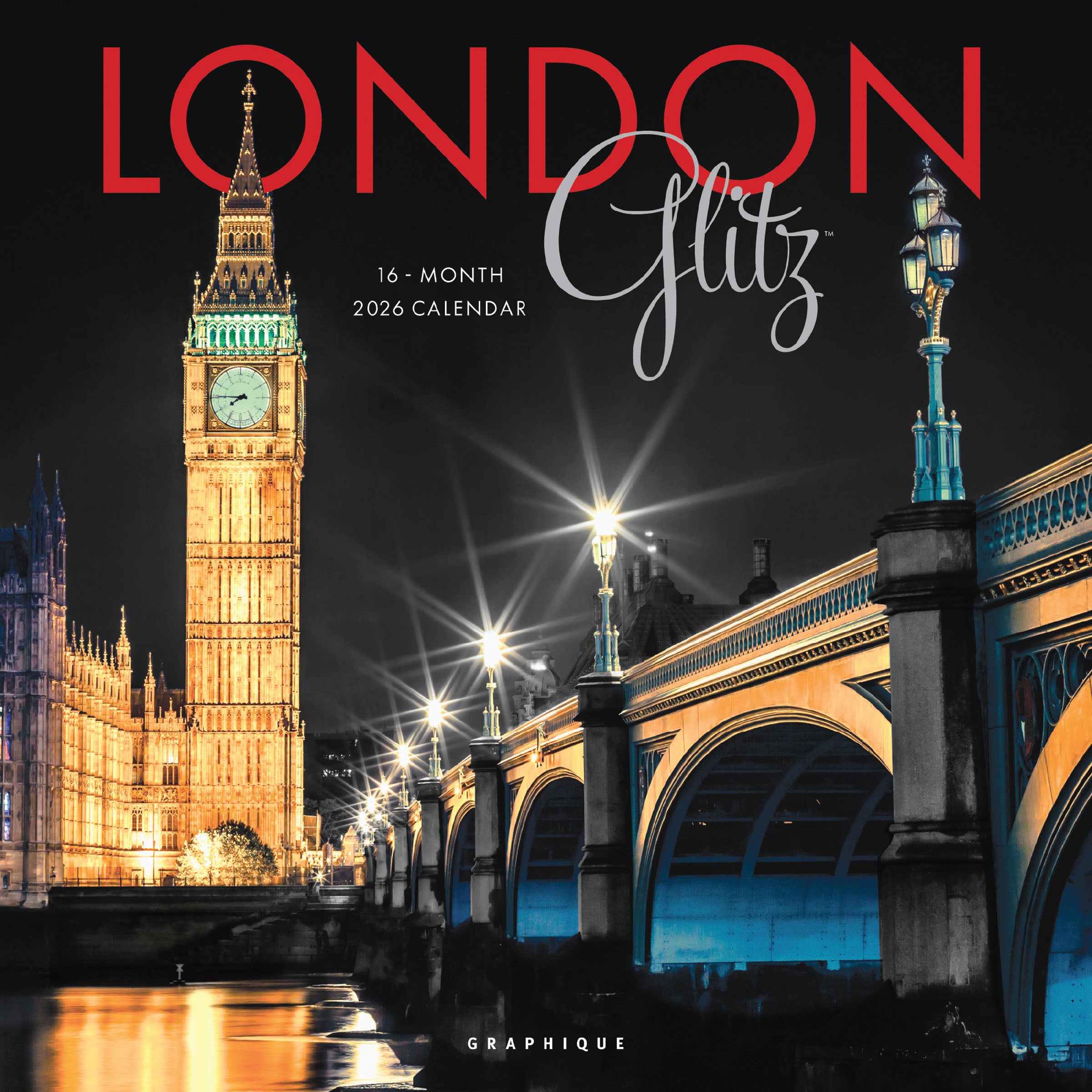 London Glitz Mini Calendar 2026 | Bookazine HK