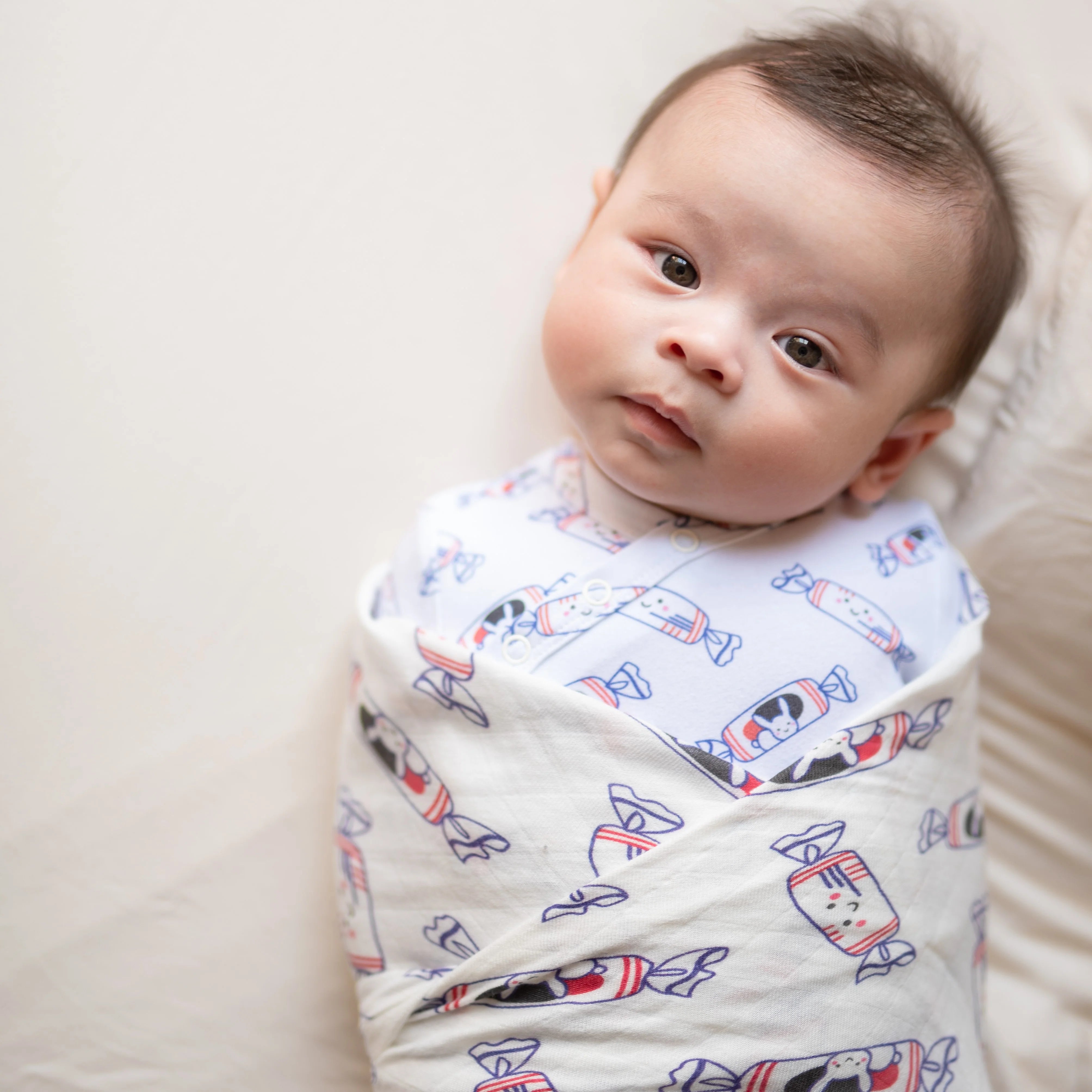 Bunny Candy Organic Swaddle Blanket | Bookazine HK