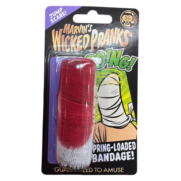 Wicked Pranks And Jokes - Spring Loaded Bandage | Bookazine HK