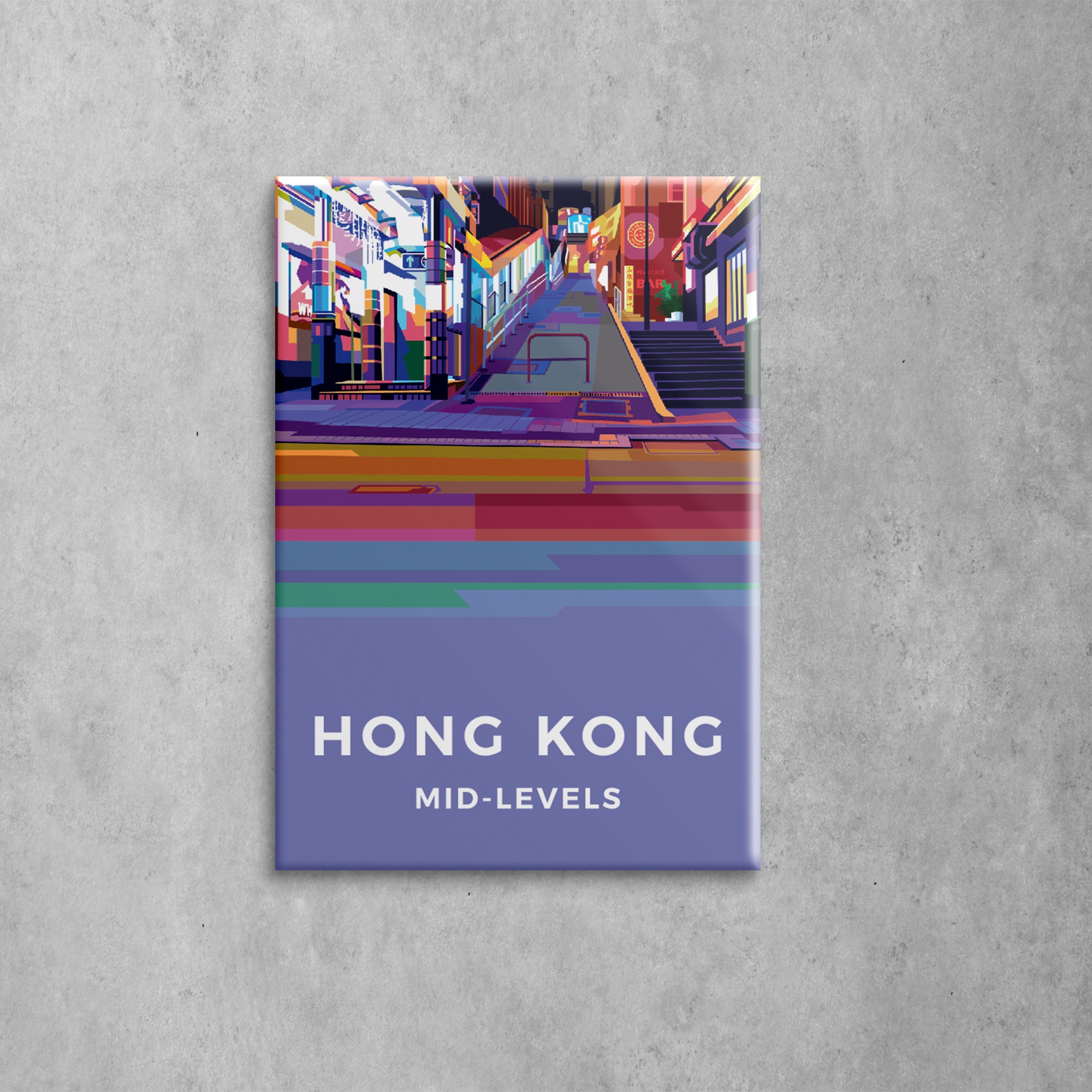 Mid Levels Magnet | Bookazine HK