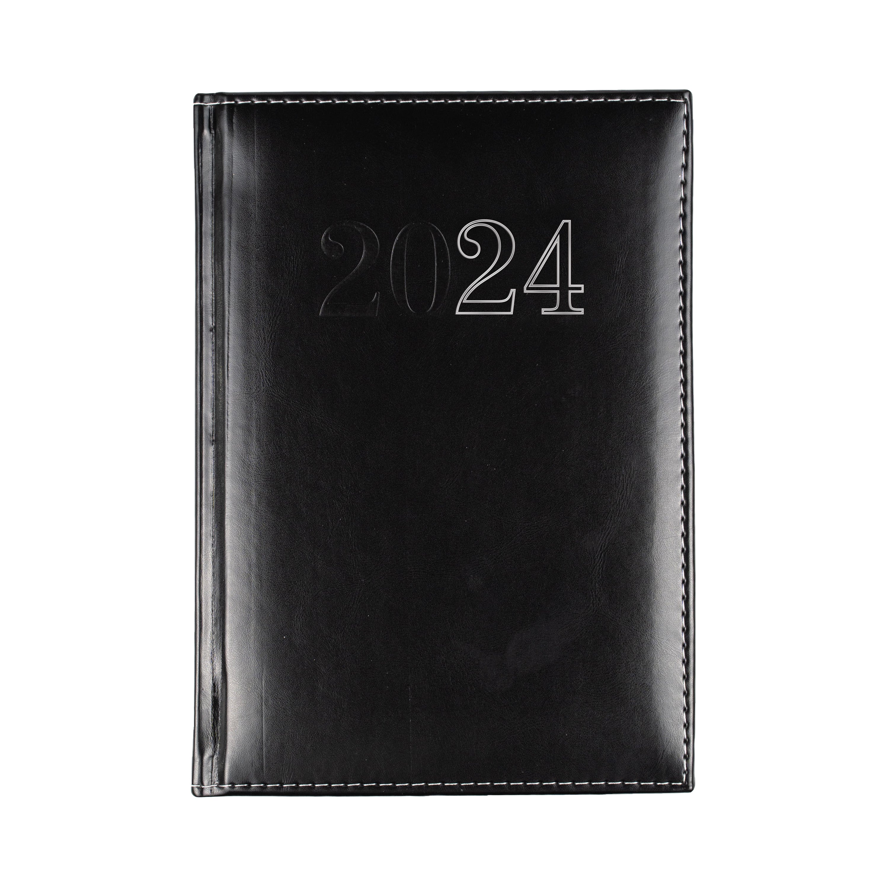 2024 Black A5 Week-to-View Business Planner