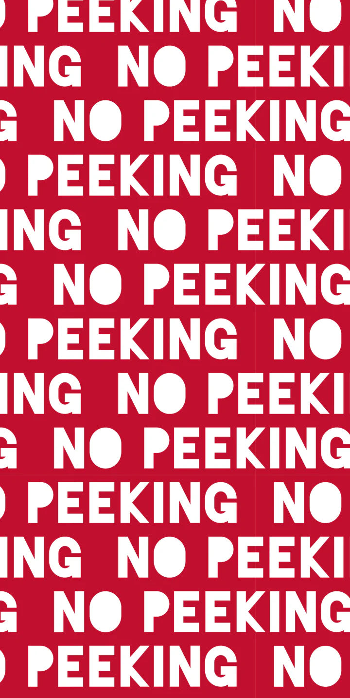 No Peeking Paper Tissue Pack of 4 | Bookazine HK