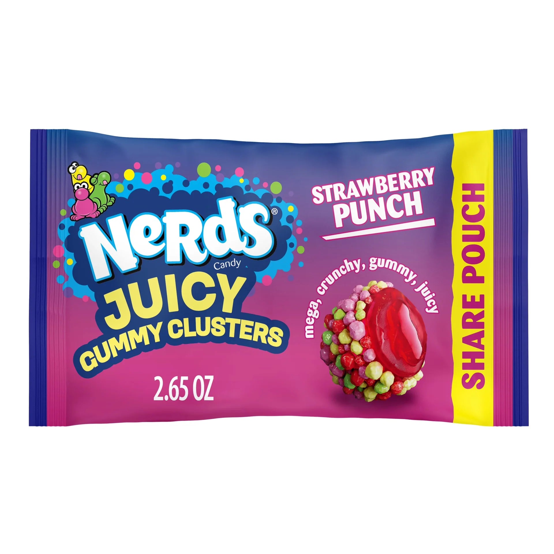 Nerds Juicy Gummy Clusters Strawberry 2.65Oz | Bookazine HK