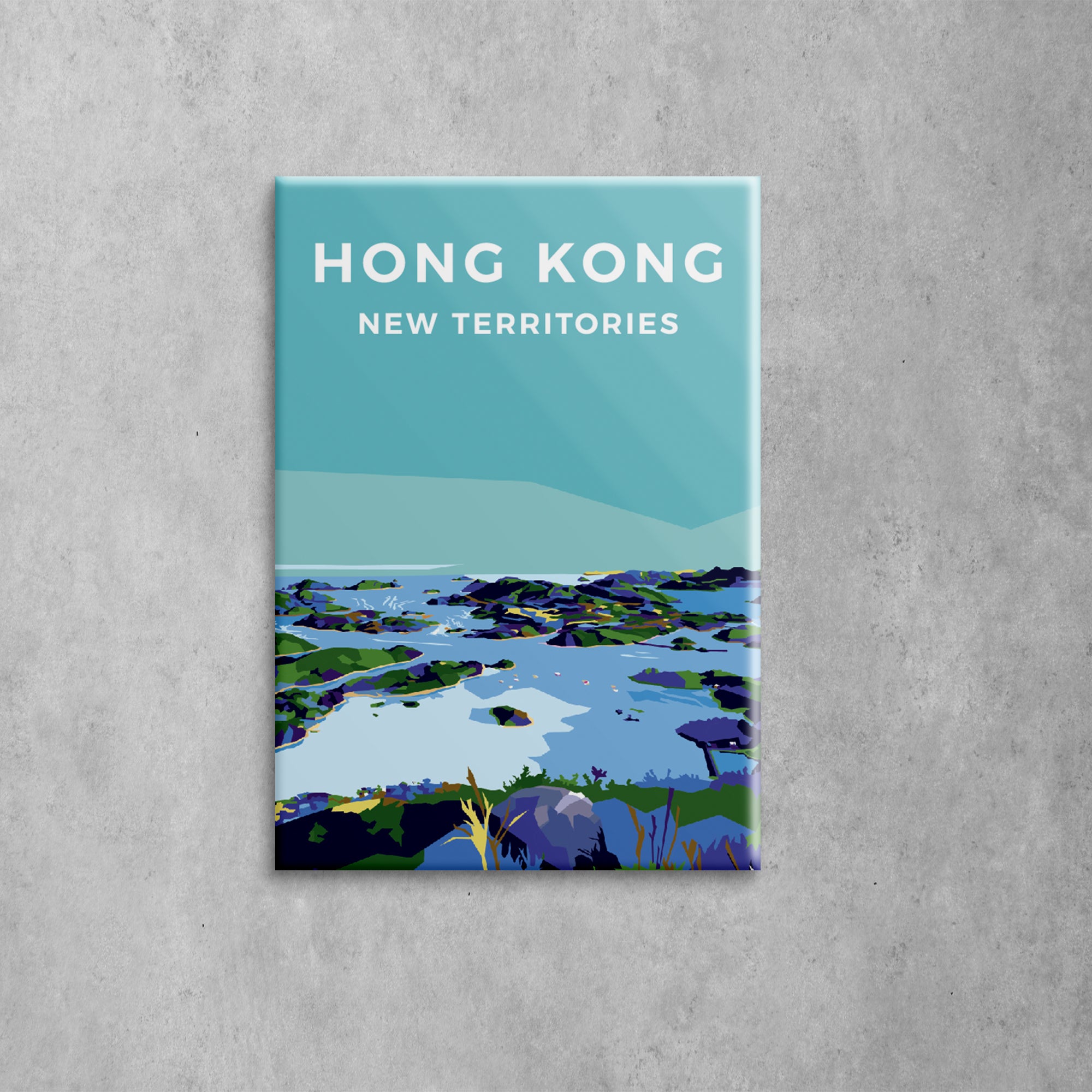 New Territories Magnet | Bookazine HK
