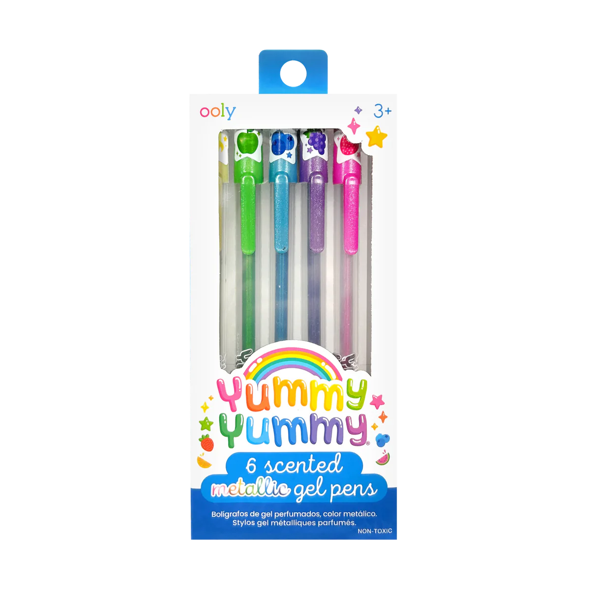 Yummy Yummy Scented Metallic Gel Pens - Set of 6 | Bookazine HK