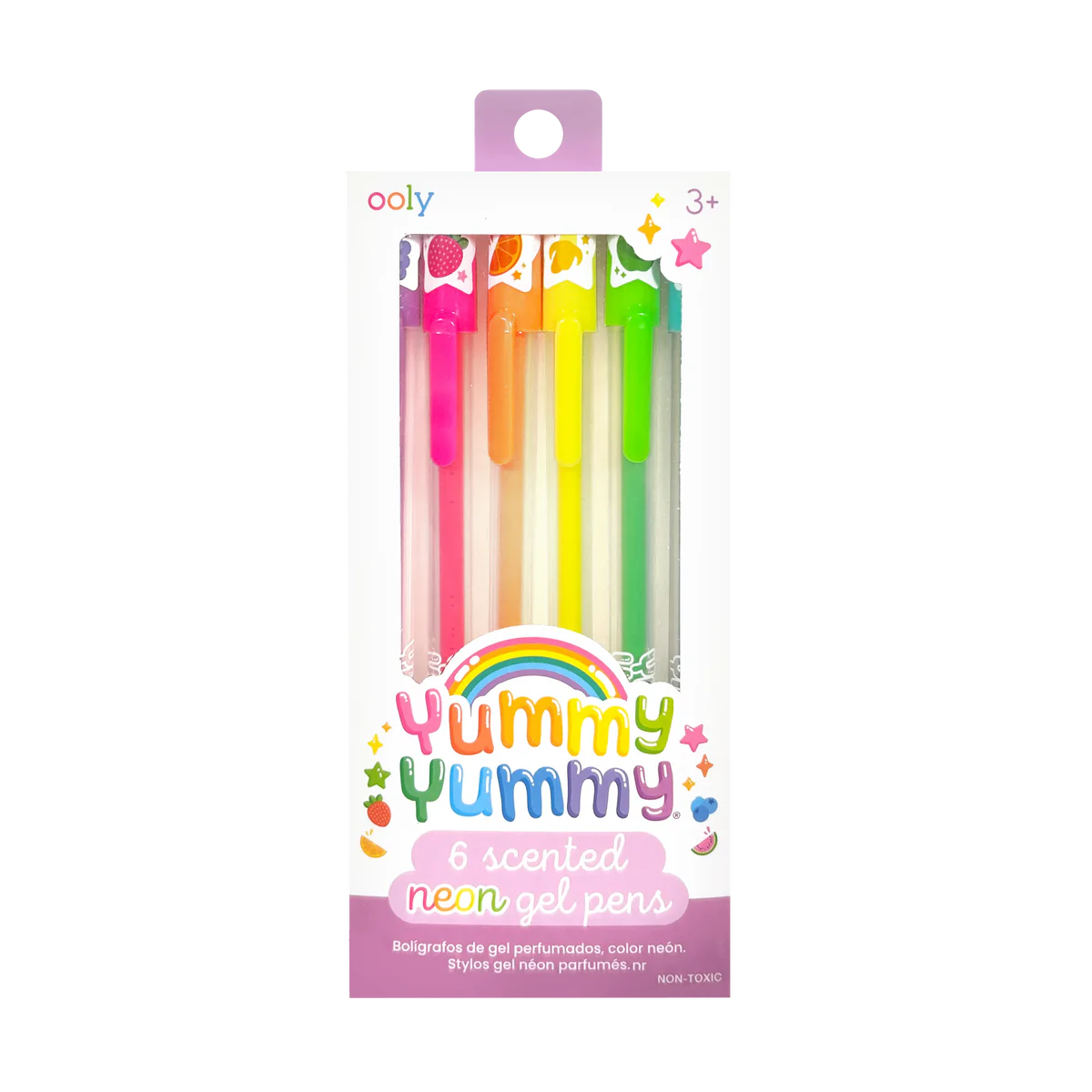 Yummy Yummy Scented Neon Gel Pens - Set of 6 | Bookazine HK